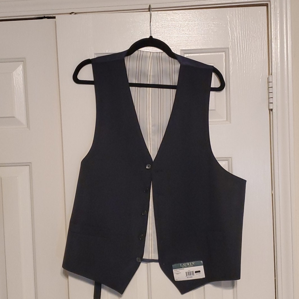 Lauren Ralph Lauren Mens Ultra Flex Suit Vest